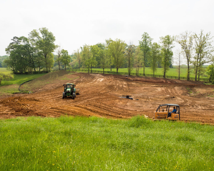 May 09, 2015. Weaver Works. Jimbo Tucker pond
