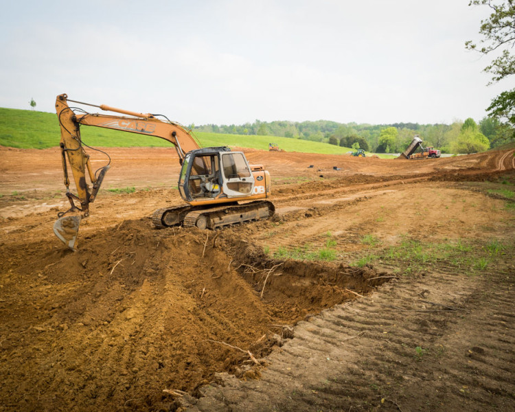 May 09, 2015. Weaver Works. Jimbo Tucker pond